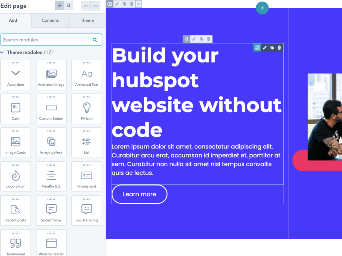No-Code Website Development