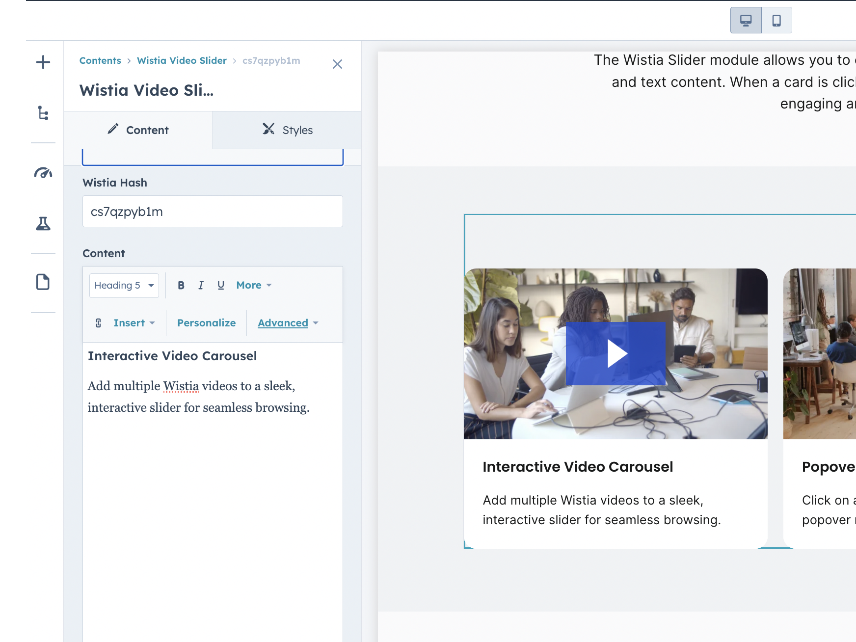 Drag-and-Drop Interface