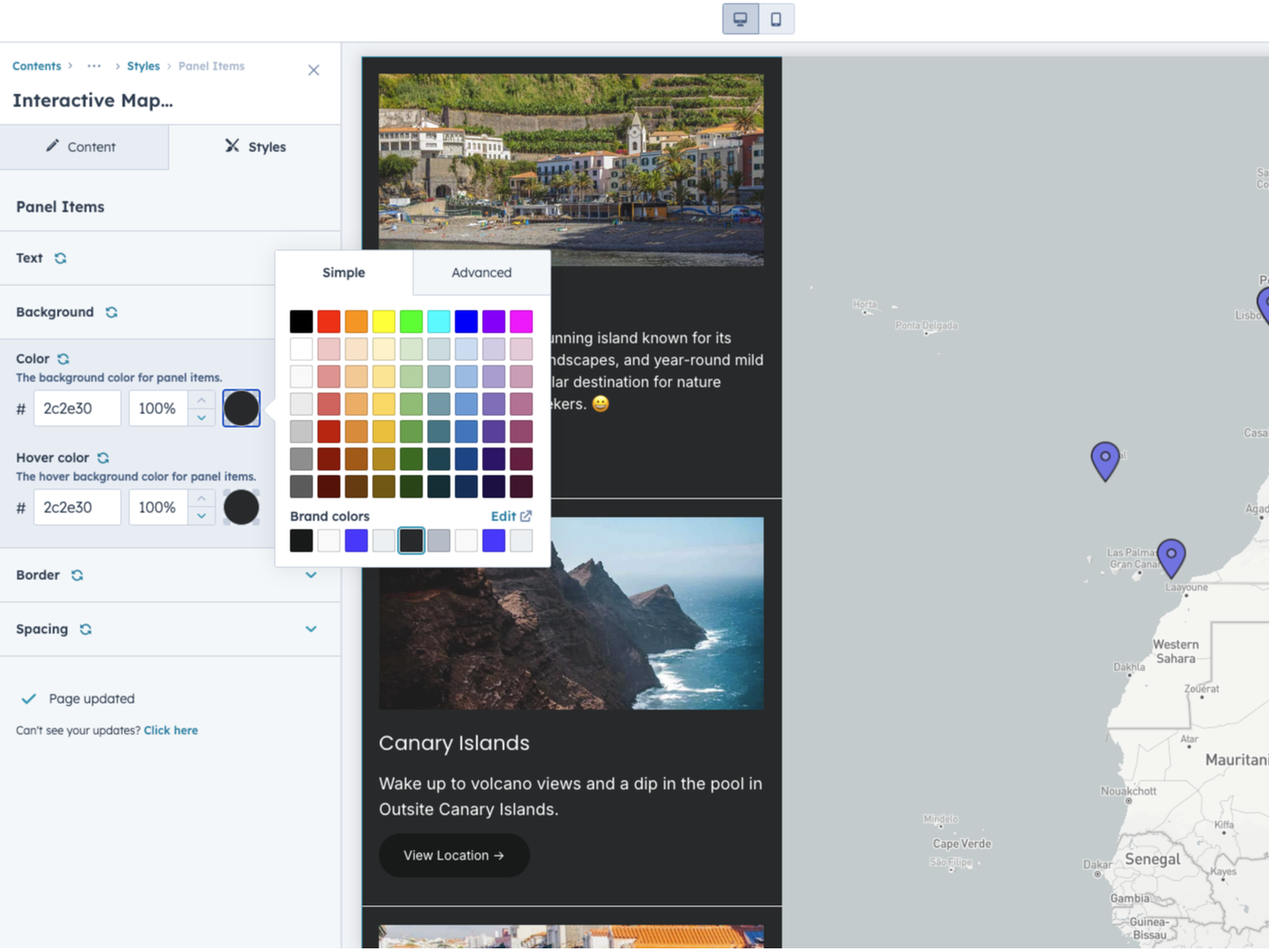 Full Control Over Side Panel Design