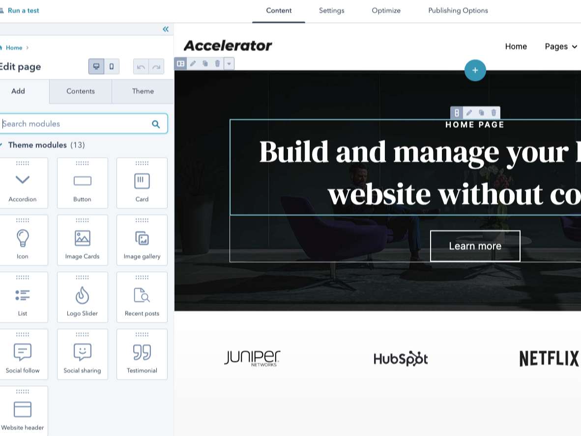 No-Code Website Development