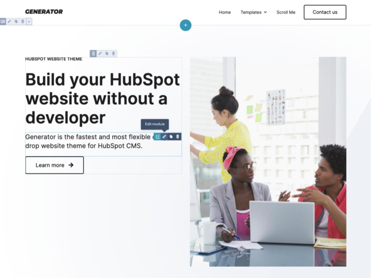 No-Code Website Development