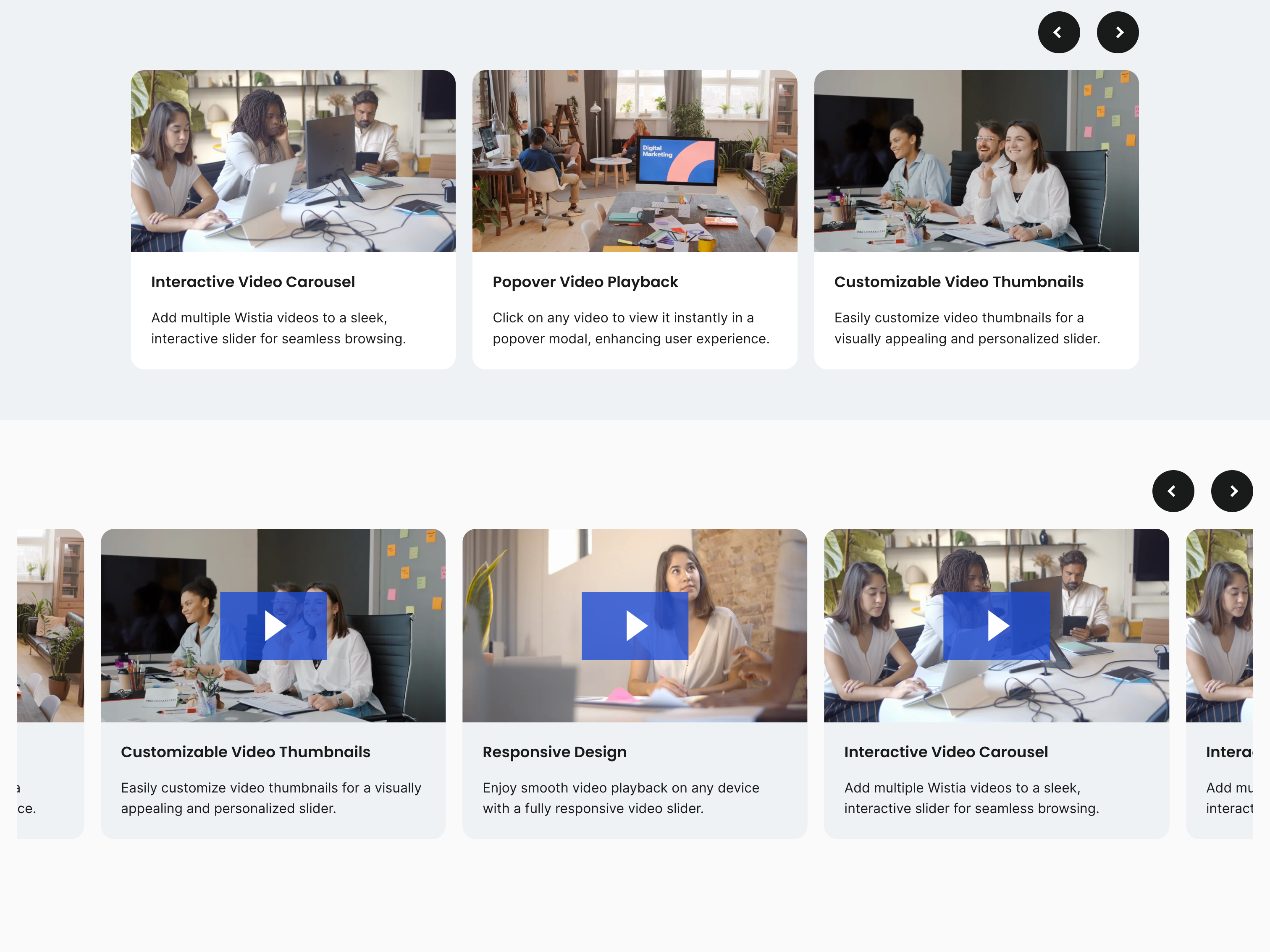 Interactive Carousel