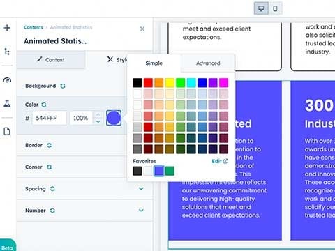 No-Code Module Styling